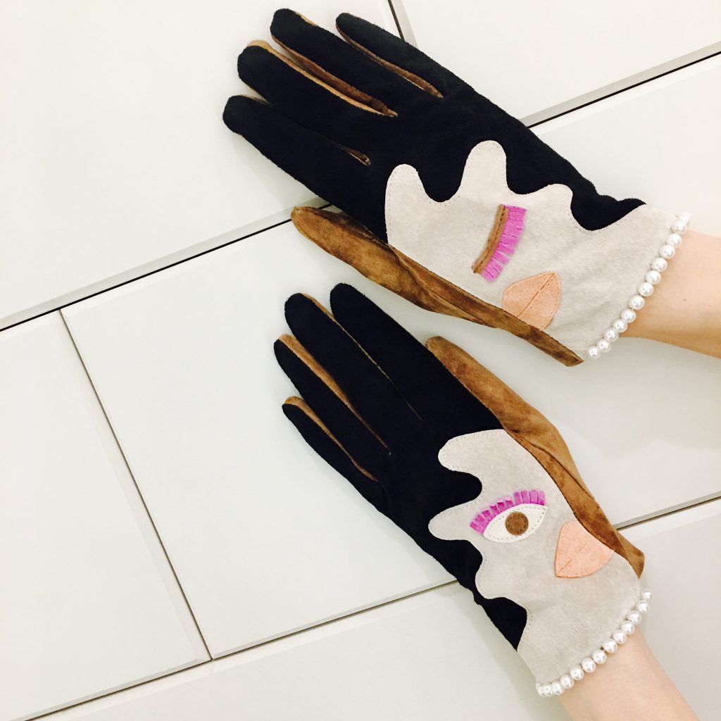 スクラップブック 渋谷 キャセリーニ globe グローブ 手袋