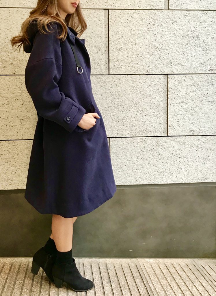 スクラップブック アトネック ScrapBook atneK 有楽町マルイ コート coat 日本製のコート ゆったりコート 軽いコート