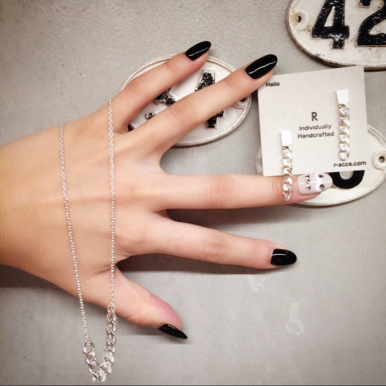 #scrapbook #スクラップブック #simple #basic #accessory #silver #925 #handmade #pierce #necklace