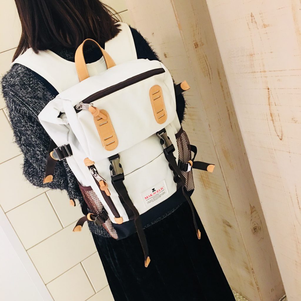 スクラップブック 渋谷 ヒカリエ マキャベリック アウトドア リュック バッグ bag