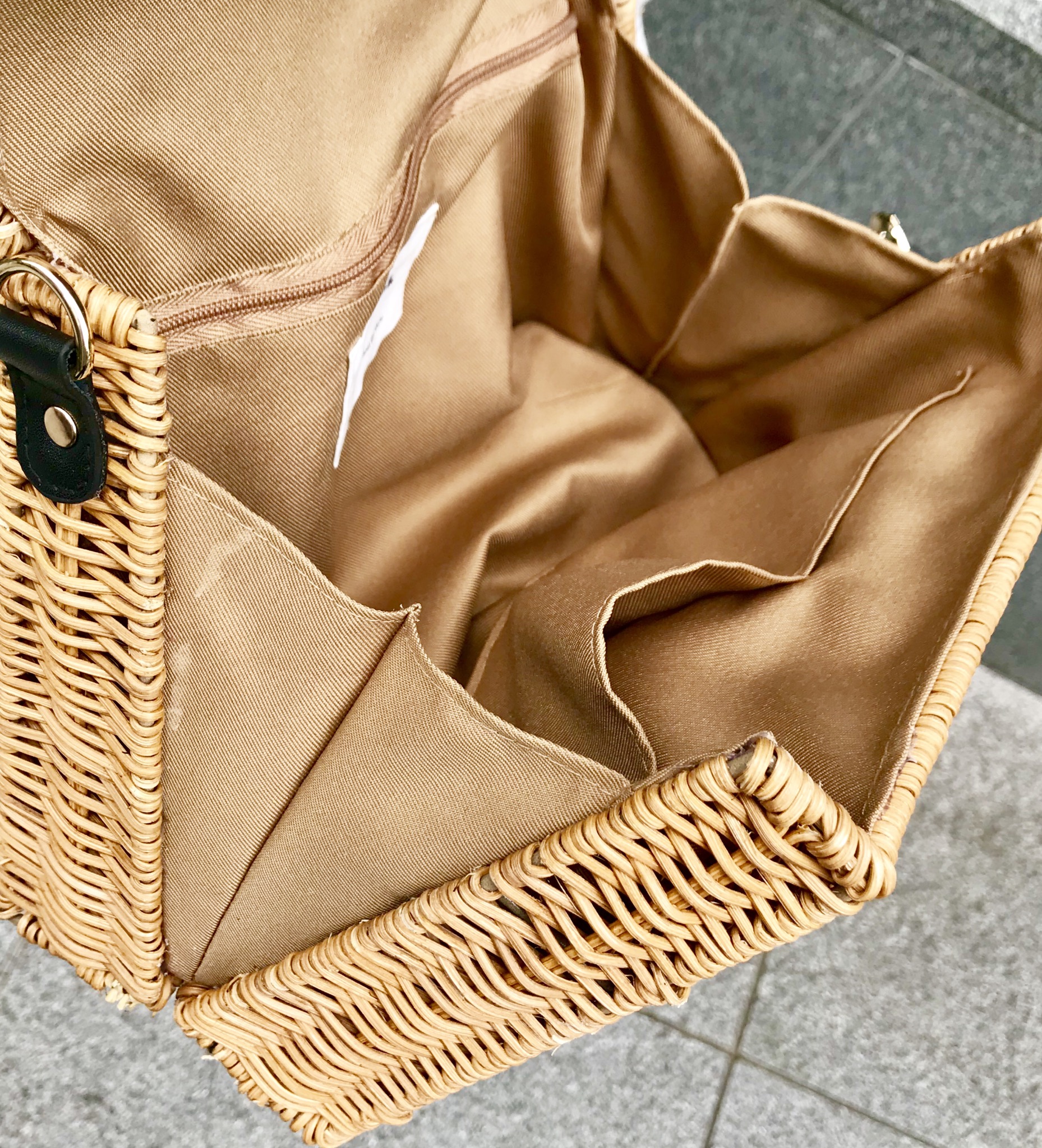 スクラップブック アトネック ScrapBook atneK 有楽町マルイ カゴバッグ バッグ bag basket ショルダーバッグ 可愛い 可愛いバッグ ラタン素材 夏バッグ