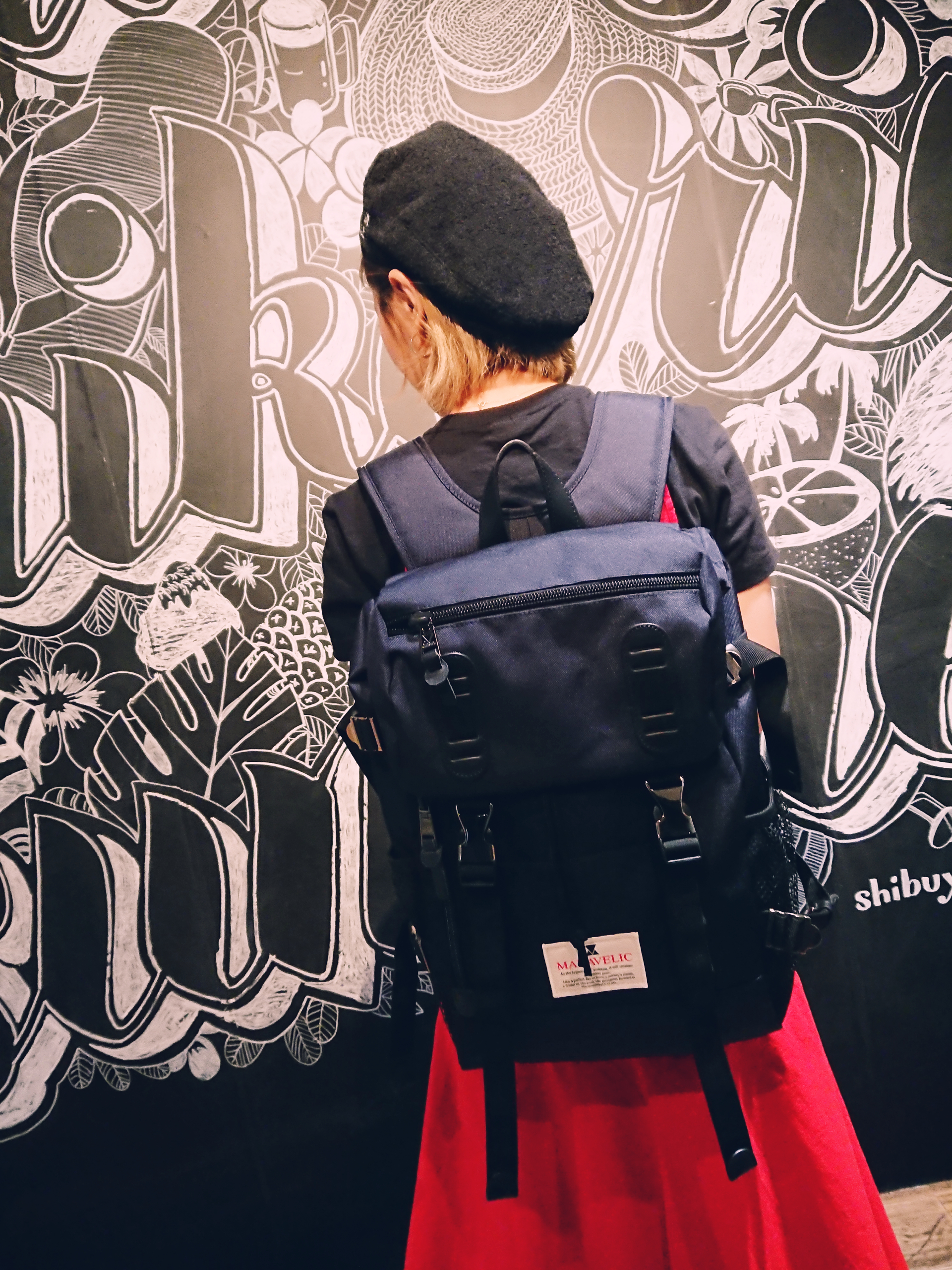渋谷ヒカリエShinQs店】MAKAVELIC backpack | Scrap Book [2018.05.24]