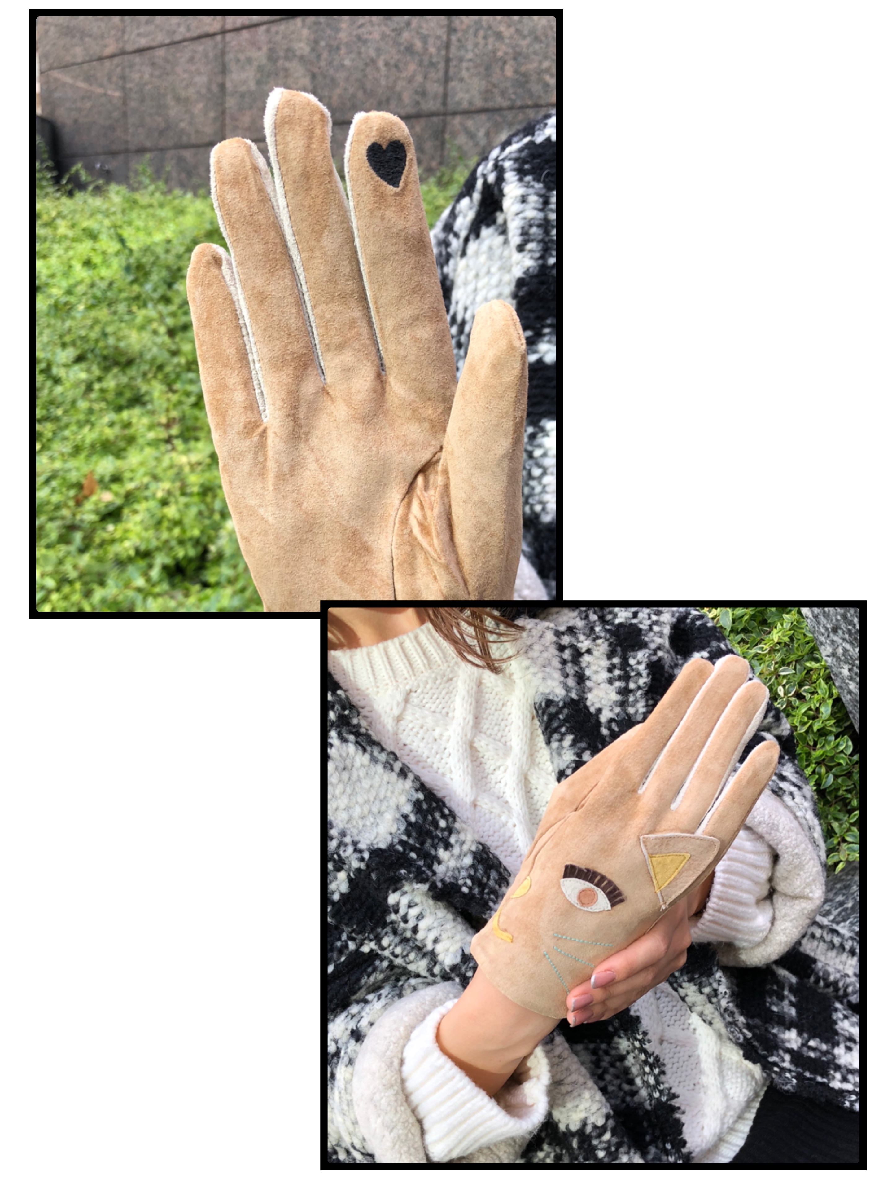 スクラップブック scrapbook 池袋東武セレクトショップ 可愛い カワイイ 可愛い 手袋 グローブ プレゼント キャセリーニ Casselini