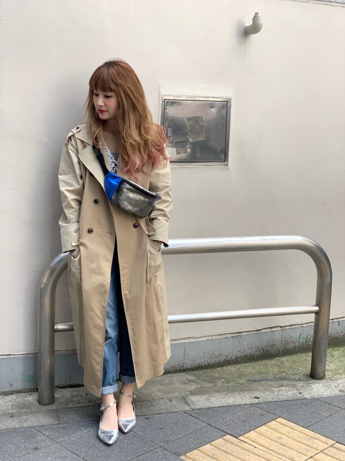 渋谷ヒカリエShinQs店】La SRIC trench coat | Scrap Book