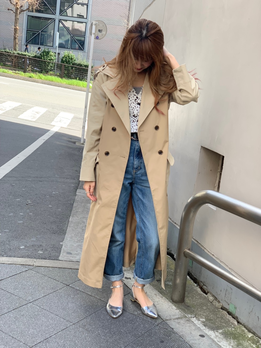 渋谷ヒカリエShinQs店】La SRIC trench coat | Scrap Book [2019.03.22]