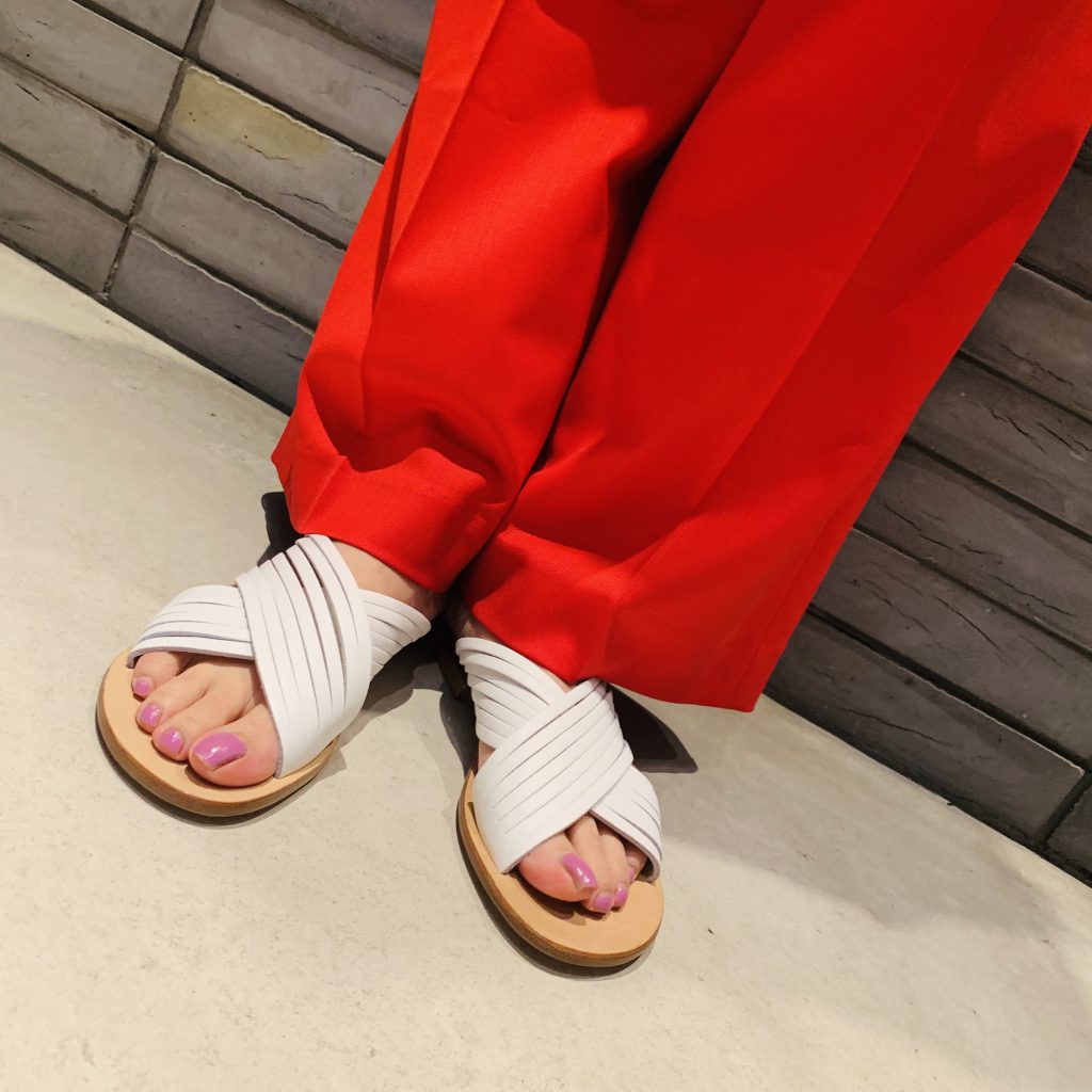 スクラップブック 渋谷 ヒカリエ sandal サンダル ファビオルスコーニ FABIORUSCONI 