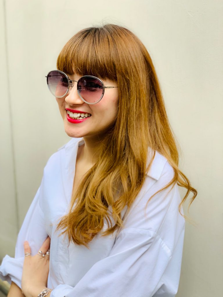 スクラップブック 渋谷 ヒカリエ sunglasses サングラス アニエスベー 丸型 レディース