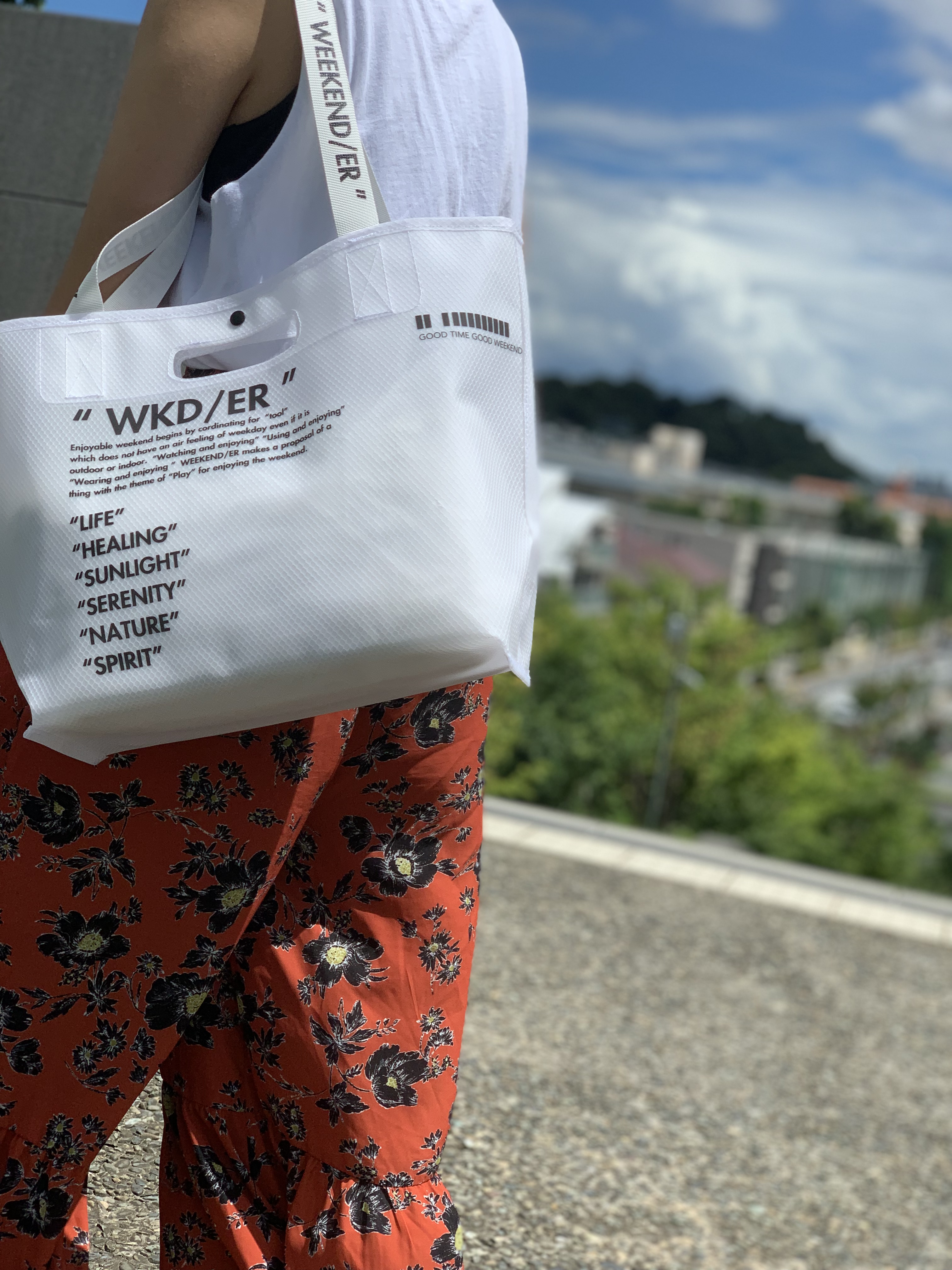 二子玉川ライズ店】WEEKEND(ER) tote bag | Scrap Book [2019.07.27]