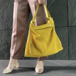 scrap book スクラップブック クリスチャンヴィラ　CHRISTIAN VILLA　handbag ハンドバッグ　肩がけバッグ　shoulder bag colorful yellow イエロー