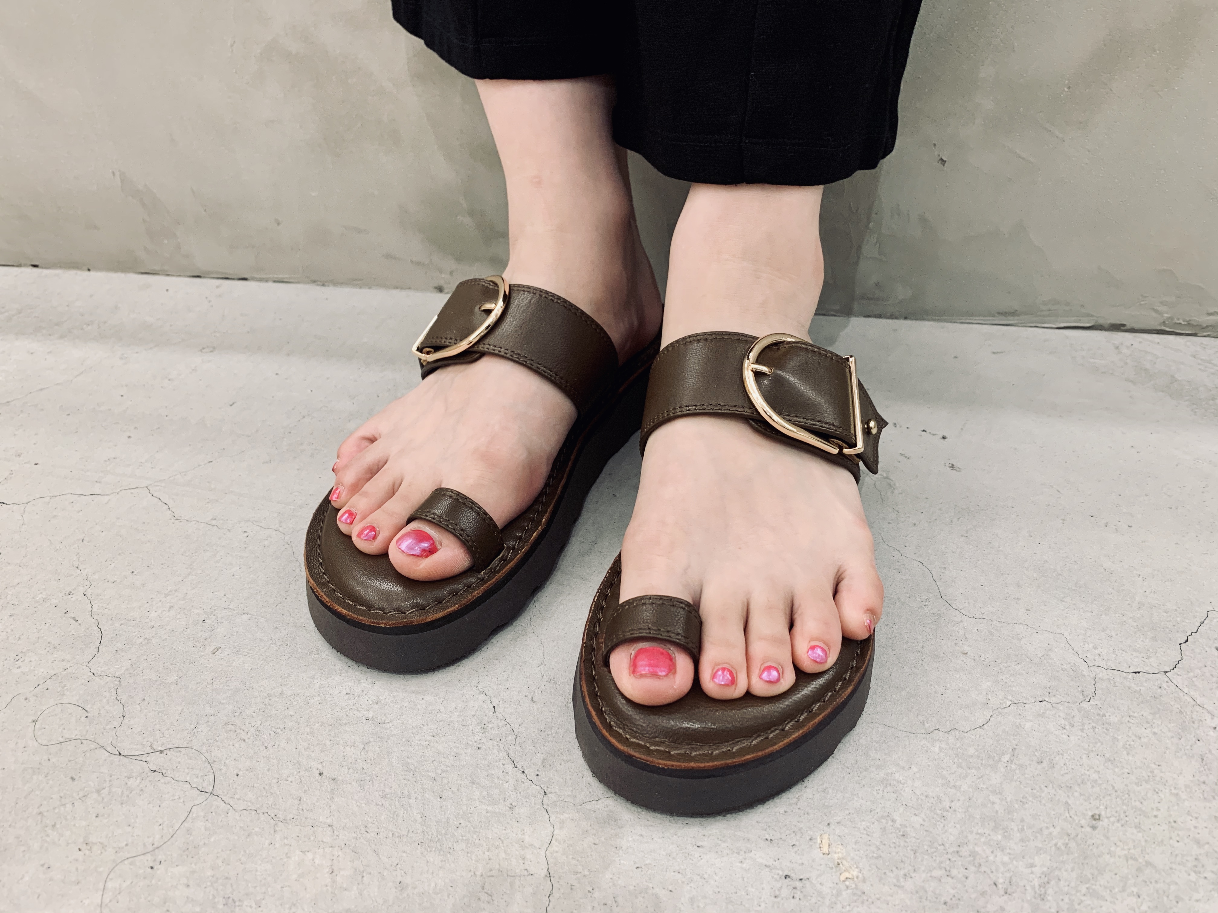 スクラップブック アトナックバイスクラップブック 京都 ポルタ店 sandal サンダル 夏物 新作 ベルトサンダル