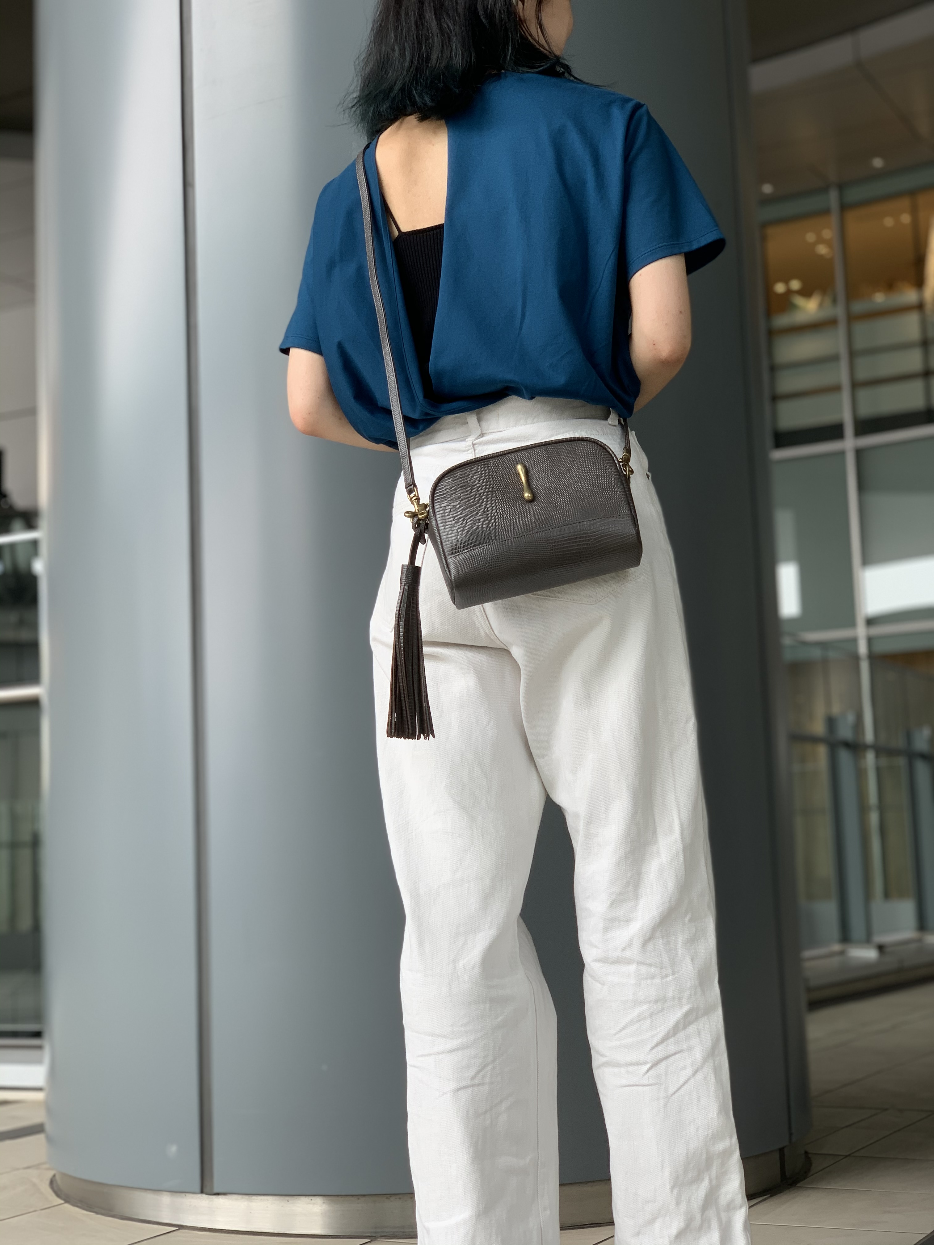渋谷ヒカリエShinQs 店】TOFF&LOADSTONE review lizard shoulder bag 