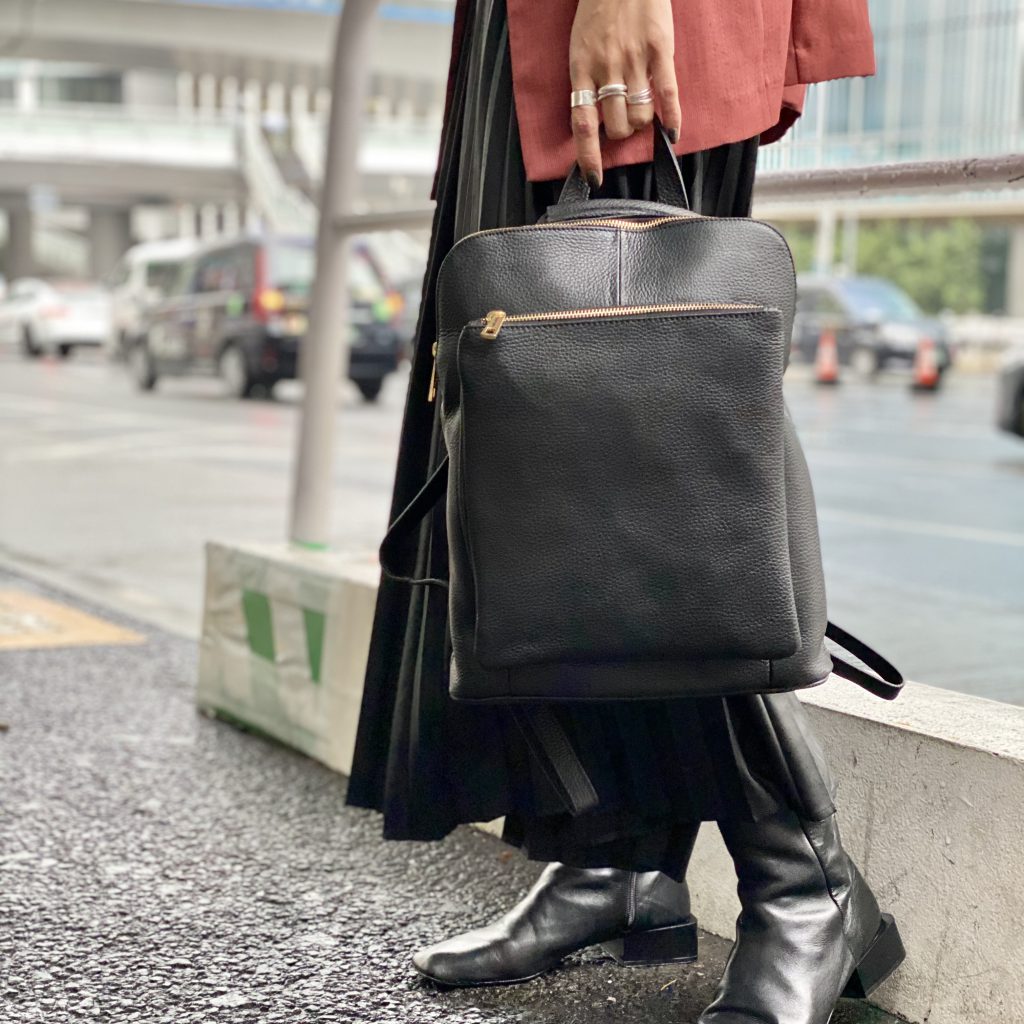 渋谷ヒカリエShinQs 】MY BEST BAG SB 2way leather Rucksack | Scrap