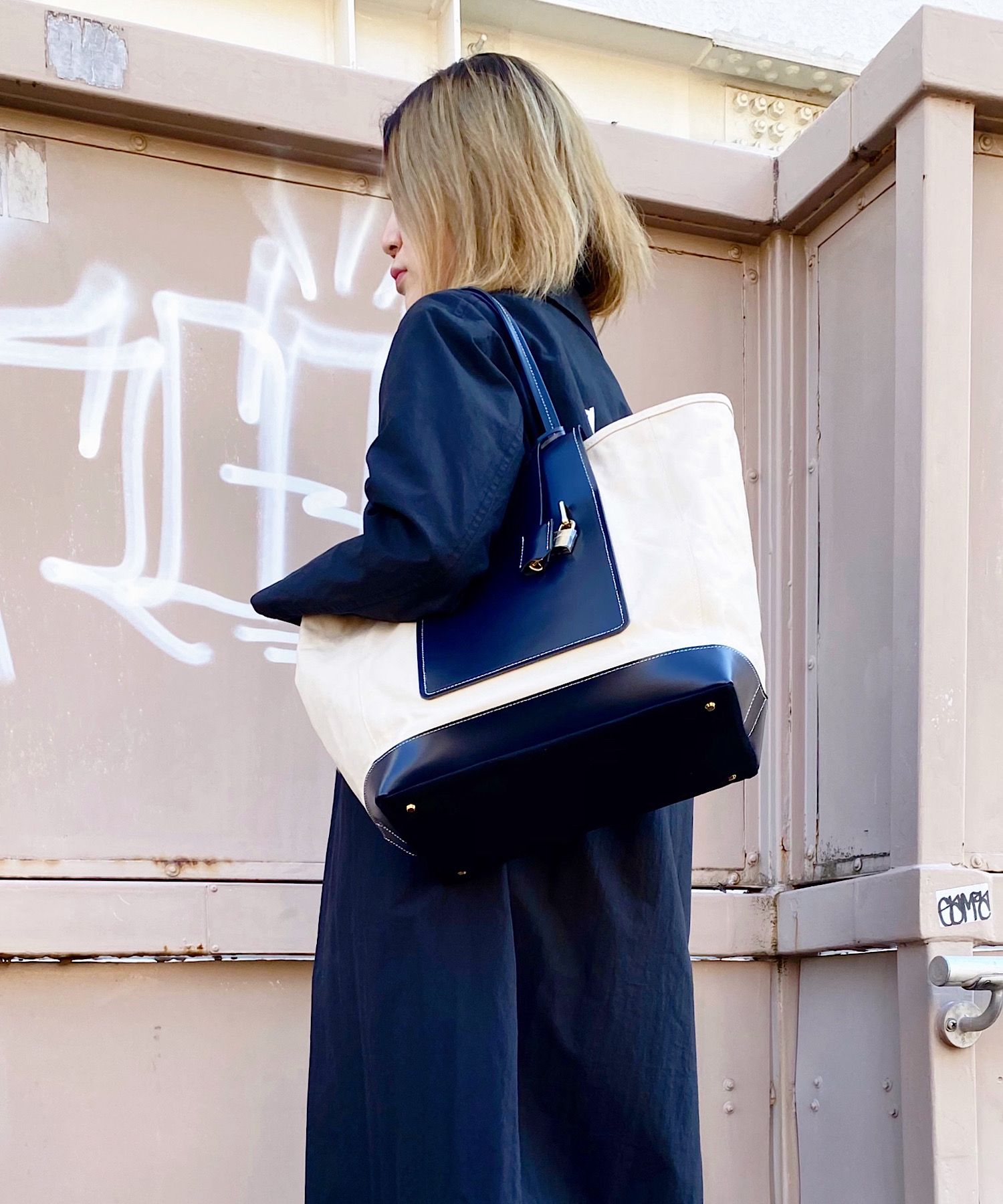 atneK Japan made Canvas Tote Bag. | Scrap Book [2021.02.09]
