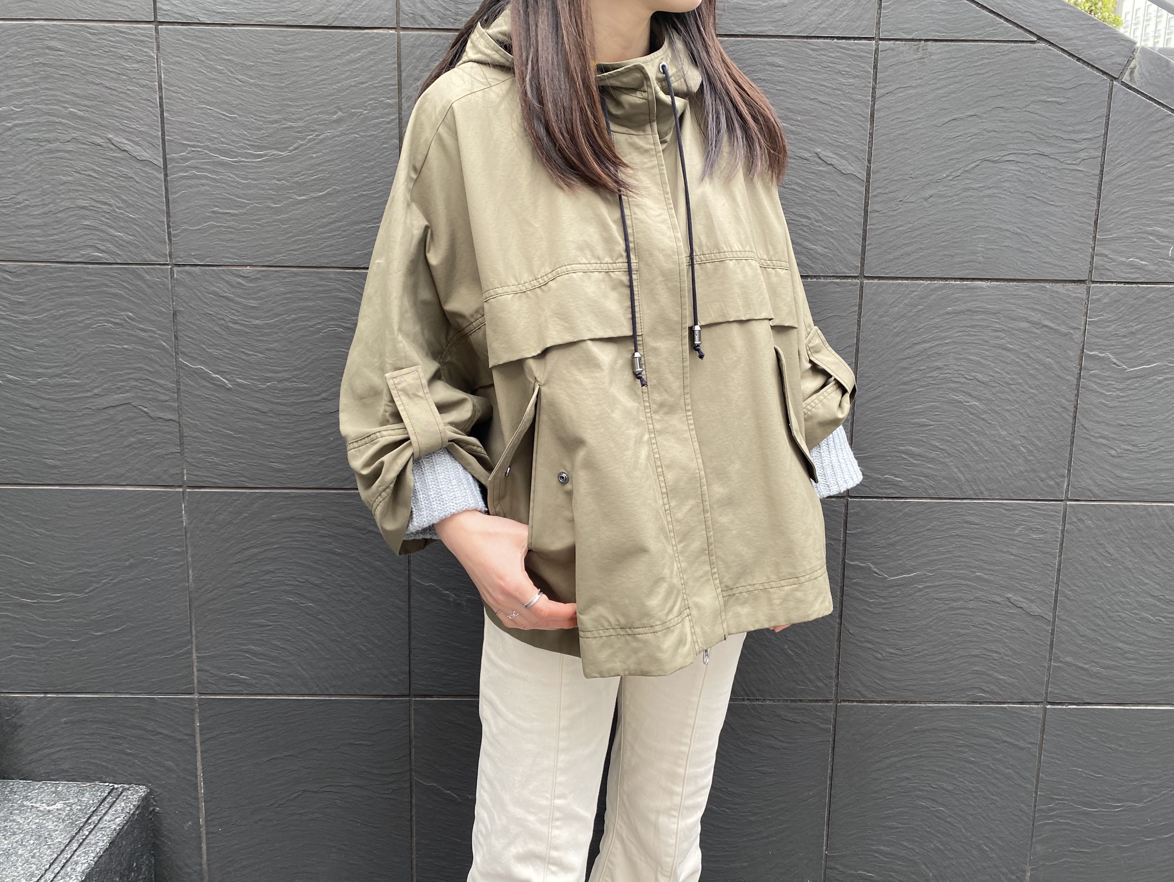 京都ポルタ店】Lallia Mu short coat | Scrap Book [2021.02.06]