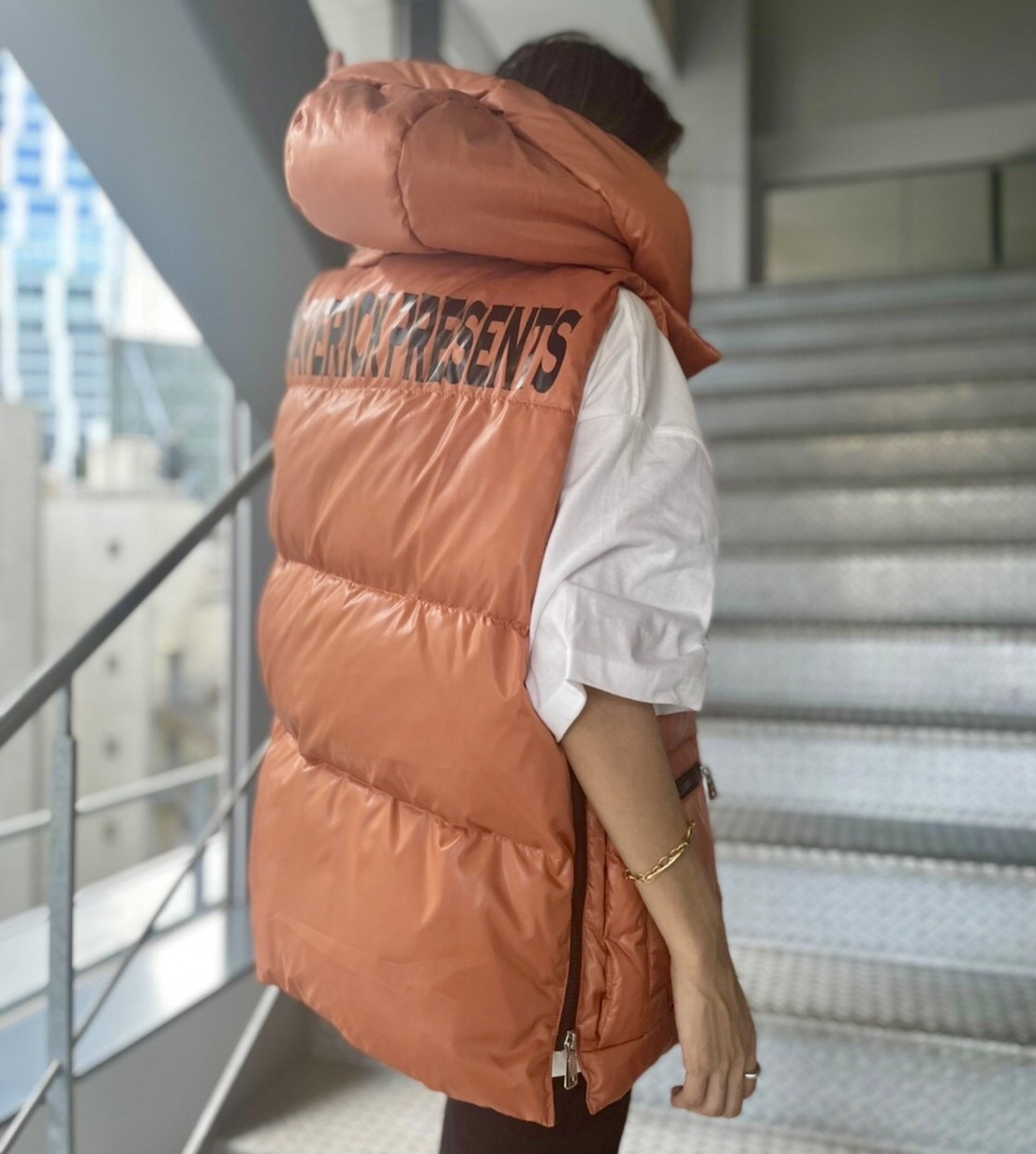 渋谷ヒカリエShinQs店】MAISON MAVERICK PRESENTS down vest | Scrap